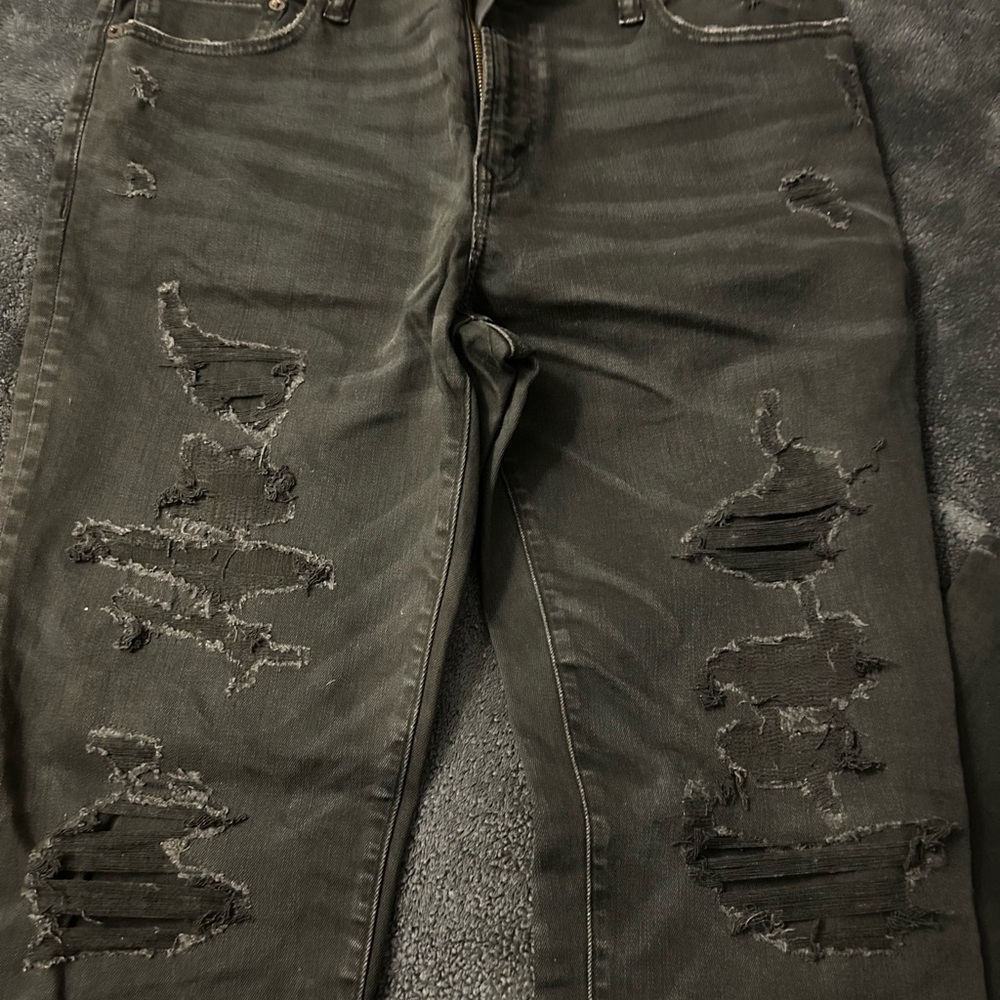 AE Next Level Apparel Slim Flex Jeans - Charcoal